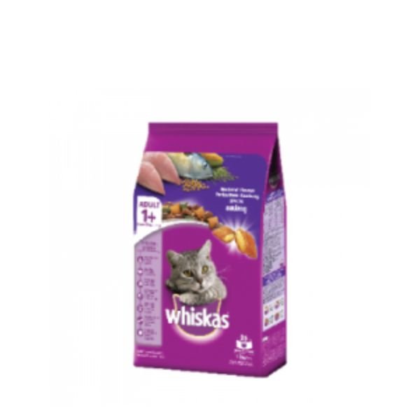 WHISKAS POCKET MACKEREL (1.2KG)