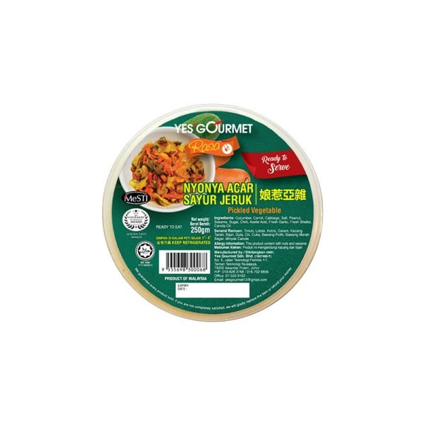 YES GOURMET PICKLED VEGETABLES (ACAR) (250G)