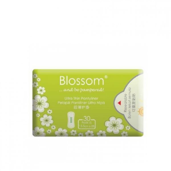BLOSSOM PANTYLINER ULTRA THIN WING COTTONY (30 PIECES)