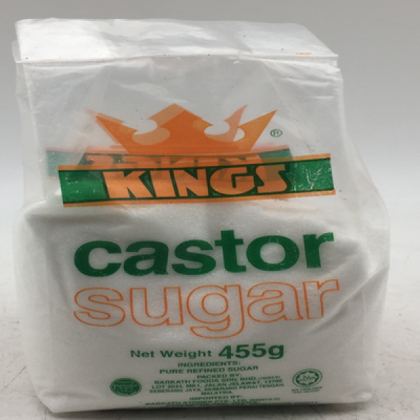 KING'S CASTER SUGAR (455G)