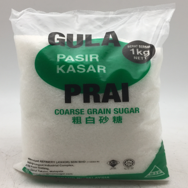 PRAI COARSE GRAIN SUGAR 1X1KG