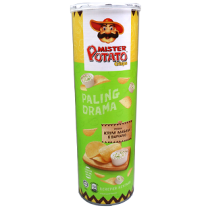 MR POTATO CRISPS S/CRM&O 1X125G