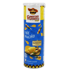 MR POTATO CRISPS BBQ 1X125G