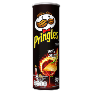 PRINGLES HOT&SPICY 1X102G