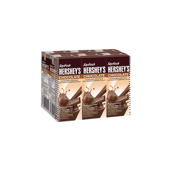 SOYFRESH HERSHEY'S CHOCOLATE SOYA MILK PACK (6 X 236ML)