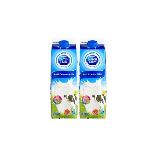 DUTCH LADY PASTEURIZED MILK TWIN PACK (2 X 1L)