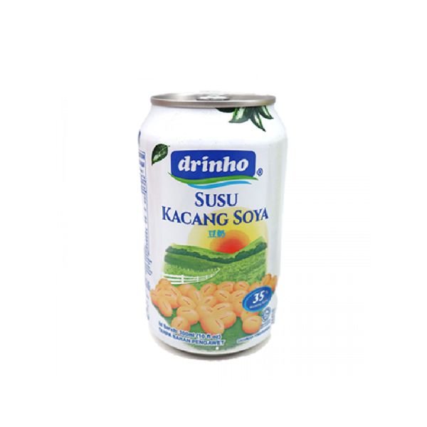 DRINHO SOYA BEAN MILK CAN (300ML)