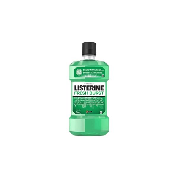 LISTERINE FRESH BURST MOUTH RINSE (750ML)