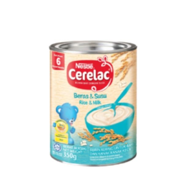 NESTLE CERELAC INFANT CEREAL - RICE & MILK (350G)