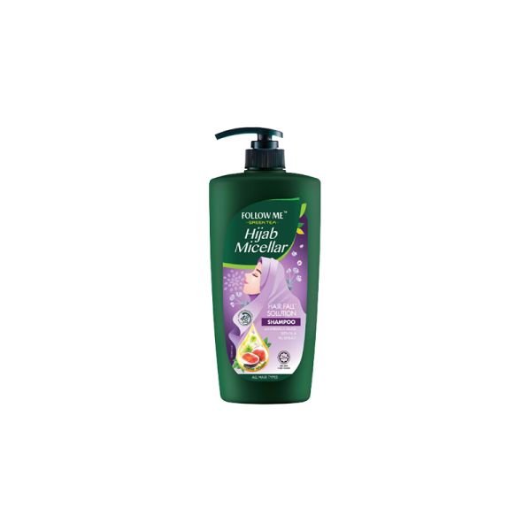 FOLLOW ME GREEN TEA HIJAB SHAMPOO - HAIR FALL SOLUTION (650ML)