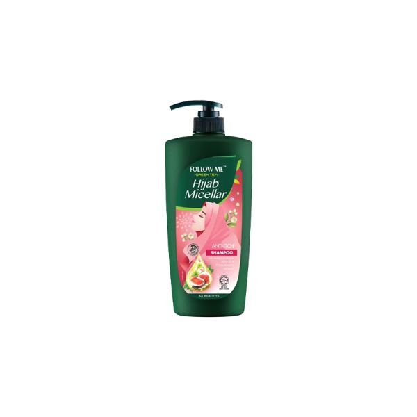 FOLLOW ME GREEN TEA HIJAB SHAMPOO - ANTI-ITCH (650ML)