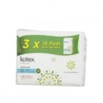 KOTEX NATURAL CARE MAXI NON-WING HERBAL COOL MULTI PACK (3 X 16 PIECES)