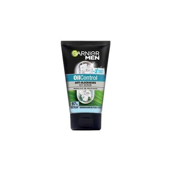 GARNIER TURBOLIGHT OIL CONTROL ICY SCRUB (100ML)