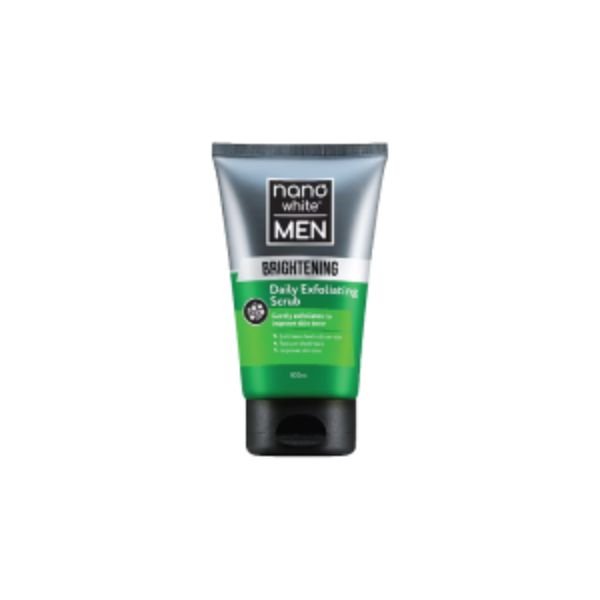 NANOWHITE MEN DAILY EXFOLIATING SCRUB (100ML)