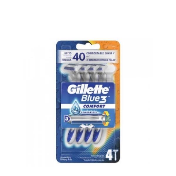 GILLETTE BLUE 3 COMFORT 1X4s'