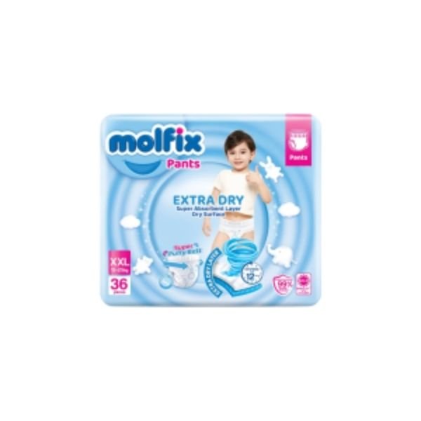 MOLFIX EXTRA DRY PANTS JUMBO - SIZE XXL (36'S)