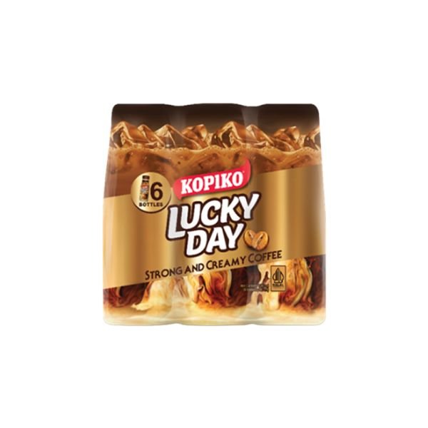 KOPIKO LUCKY DAY COFFEE PACK (6 X 180ML)