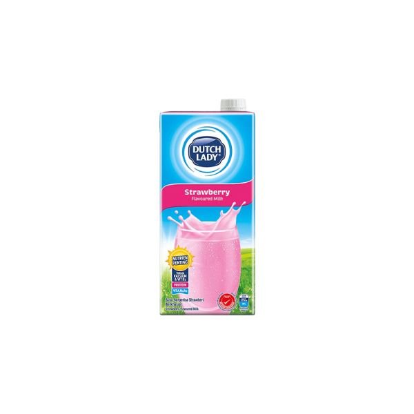 DUTCH LADY UHT STRAWBERRY MILK (1L)
