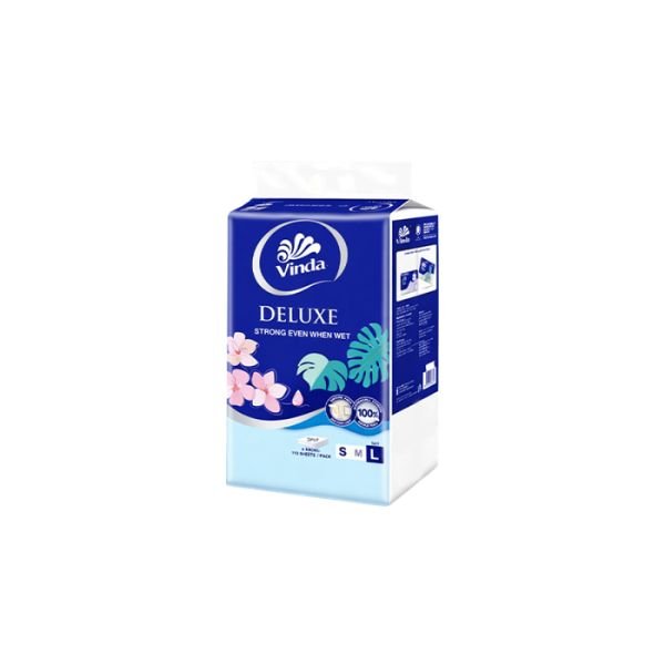VINDA DELUXE 3-PLY SOFT PACK FACIAL TISSUE (4 PACK
