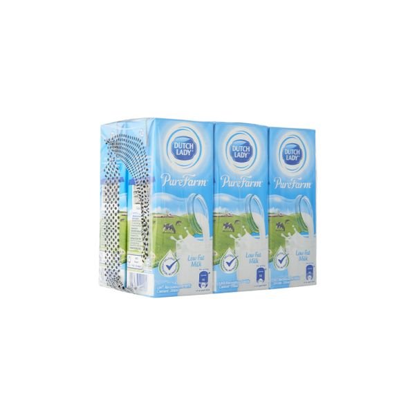 DUTCH LADY UHT LOW FAT MILK PACK (6 X 200ML)