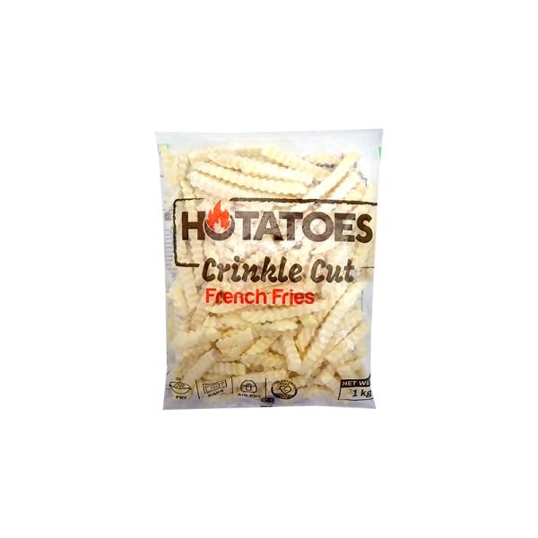 HOTATOES CRINKLE CUT FRENCH FRIES (1KG)