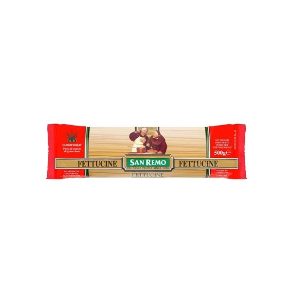 SAN REMO PLAIN FETTUCCINE PASTA (500G)