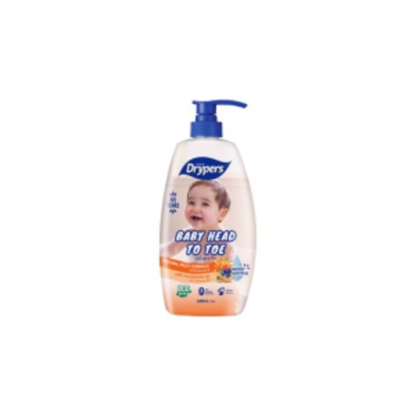 DRYPERS BABY HEAD TO TOE WASH - FRUIT COMPLEX (650ML)