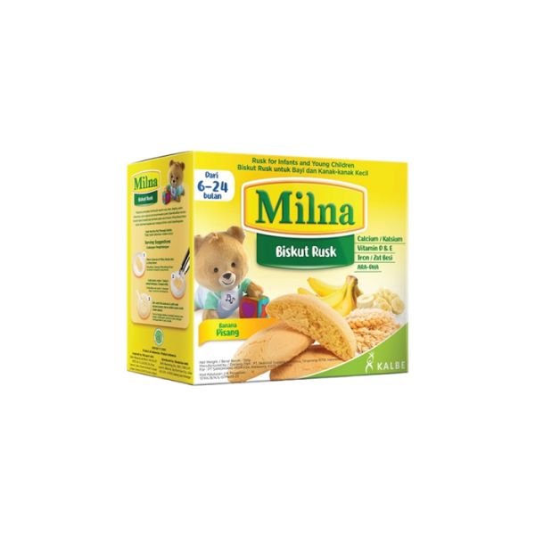 MILNA BABY RUSK - BANANA (130G)