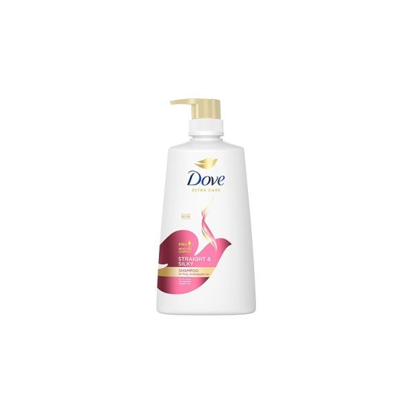 DOVE SHAMPOO - STRAIGHT & SILKY (650ML)