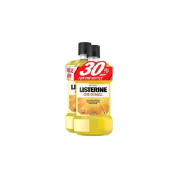 LISTERINE ORIGINAL MOUTH RINSE (2 X 750ML)