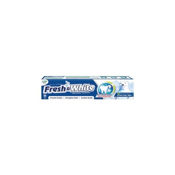 FRESH & WHITE TOOTHPASTE - EXTRA COOL MINT (160G)