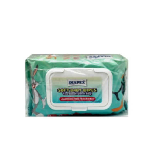 DIAPEX SOFT BABY WIPES FRAGRANCE (2X80'S)