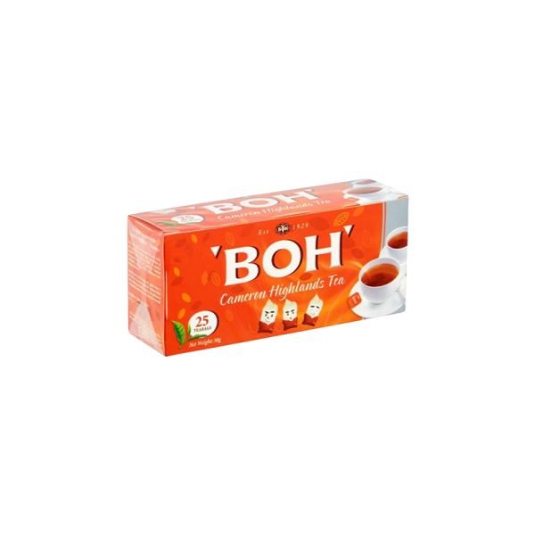 BOH DOUBLE CHAMBER TEABAGS (25S X 2G)