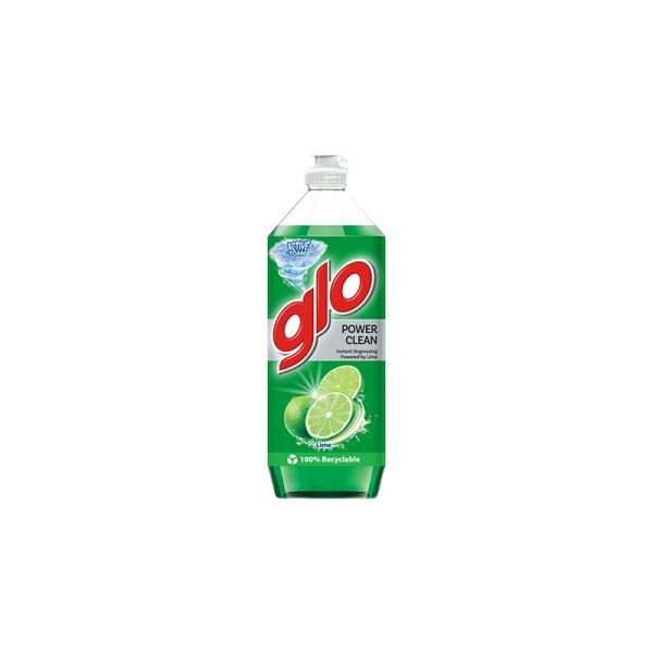 GLO DISHWASHING LIQUID LIME (800ML)