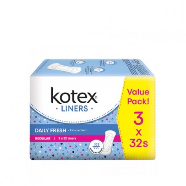 KOTEX FRESH LINER REGULAR - UNSCENTED VALUE PACK (