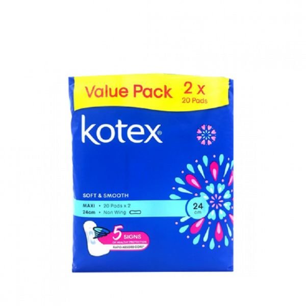 KOTEX - MAXI TWIN PACK (2X20'S)