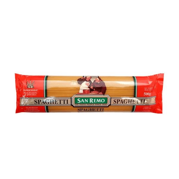 SAN REMO DURUM WHEAT PASTA SPAGHETTI (500G)