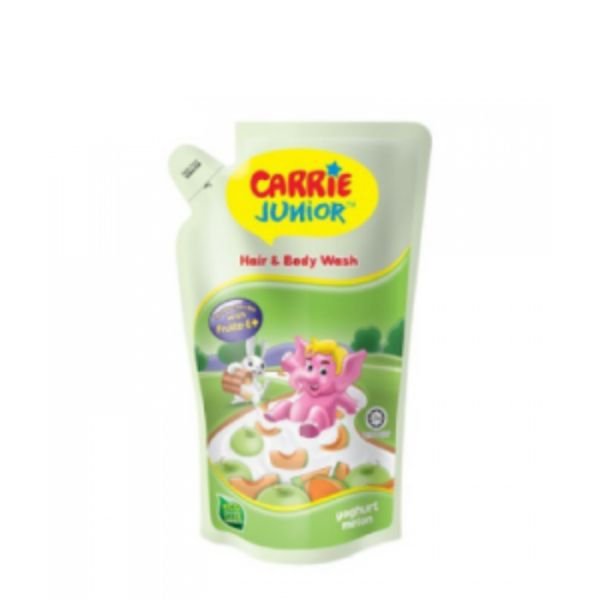 CARRIE JUNIOR HAIR & BODY WASH MELON YOGHURT - REFILL PACK (475G)