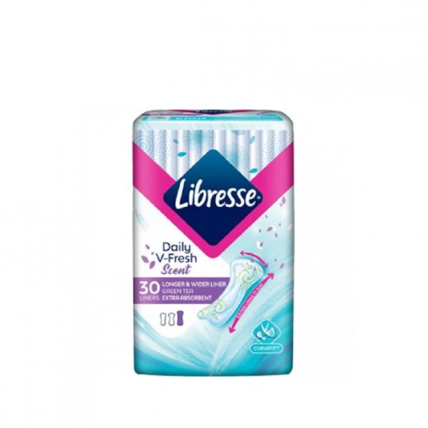 LIBRESSE PANTYLINER - LONGER & WIDER SLIM (30'S)