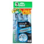 DARLIE TOOTHBRUSH CHARCOAL X SPIRAL - BUY 2 FREE 1 (3 PIECES)