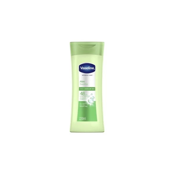 VASELINE BODY LOTION - ALOE SOOTHE (220ML)