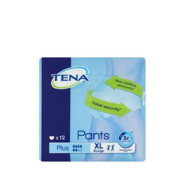 TENA PANTS PLUS XL 1X12S