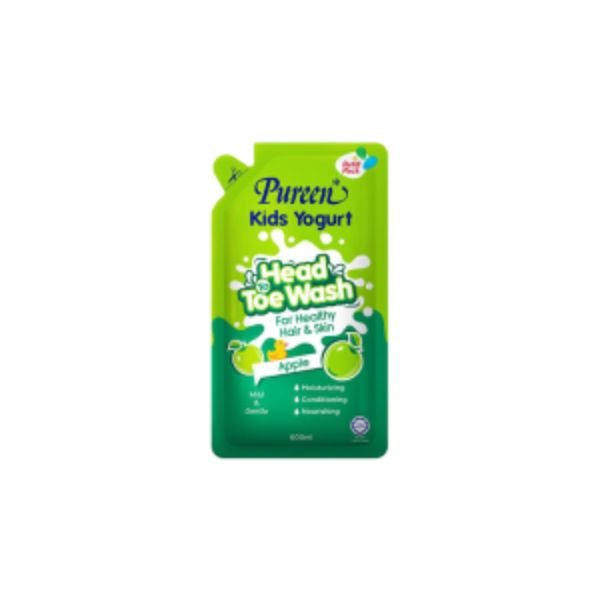 PUREEN KIDS YOGURT HEAD-TO-TOE - APPLE (600ML)