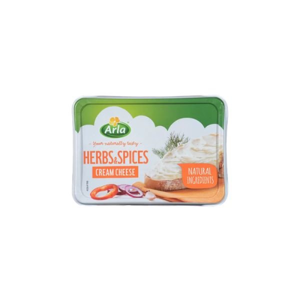 ARLA CREAM CHEESE HERBS & SPICES (150G)