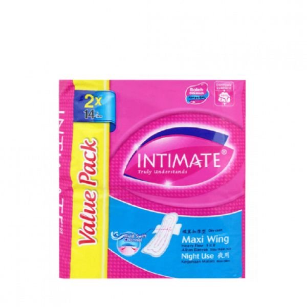 INTIMATE NITELONG MAXI TWIN PACK (2X16'S)