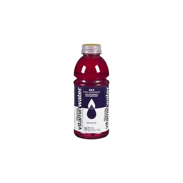 GLAC脡AU VITAMINWATER BLUEBERRY POMEGRANATE (500ML)