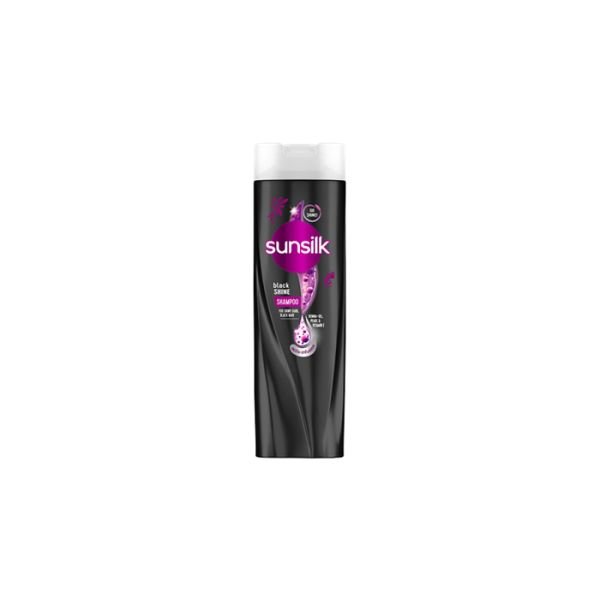 SUNSILK SHAMPOO DAZZLING BLACK SHINE (300ML)