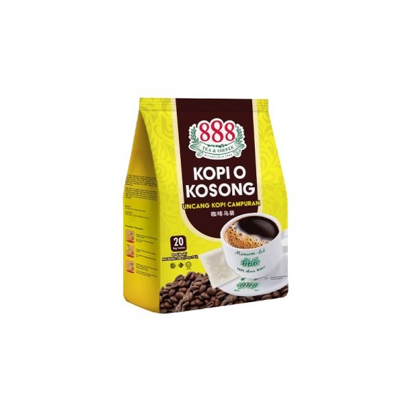888 KOPI O KOSONG NO SUGAR ADDED (20S X 10G)