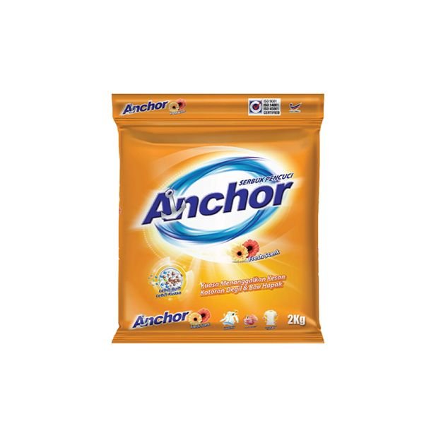 ANCHOR POWDER DETERGENT - FRESH SCENT (2KG)