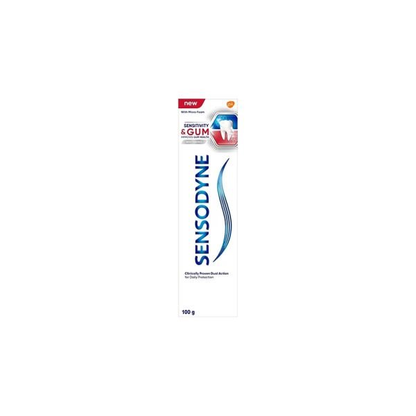SENSODYNE SENSITIVITY & GUM WHITENING TOOTHPASTE (100G)